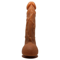 25,2 cm Realistik Vantuzlu Melez Dildo Penis + Kemer + Kayganlaştırıcı Hediyeli - CA-BDM8041B