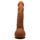 25,2 cm Realistik Vantuzlu Melez Dildo Penis + Kemer + Kayganlaştırıcı Hediyeli - CA-BDM8041B