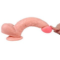 25,5 cm Belden Bağlamalı Realistik Dildo Penis Set - BDM10026B