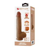 25,5 cm Realistik Vantuzlu Dildo Penis - Mendel - BDM1469