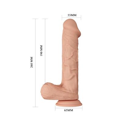 26 cm Gerçekçi Kalın Dildo Penis - Bergrisi - BDM1252