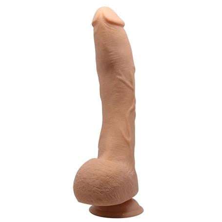 Belden Bağlamalı 27 cm Gerçekçi Kalın Dildo Penis - Jack - BDM1250B