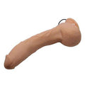 Belden Bau011flamalu0131 27 cm Titreu015fimli Ger&ccedil;ek&ccedil;i Kalu0131n Dildo Penis - Jack - BDM1251B