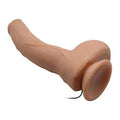 Belden Bau011flamalu0131 27 cm Titreu015fimli Ger&ccedil;ek&ccedil;i Kalu0131n Dildo Penis - Jack - BDM1251B