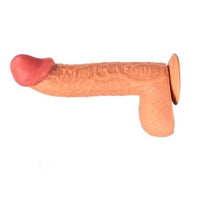 %40 İndirim – Belden Bağlamalı 27,5 cm Dev Boy Realistik Vantuzlu Dildo Penis - CA-PX046B