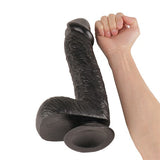 🏷️ [FIRSAT] %10 İndirim – 27,5 cm Dev Boy Realistik Vantuzlu Zenci Dildo Penis - CA-PX046S