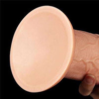 Belden Bau011flamalu0131 28 cm Ger&ccedil;ek&ccedil;i Testissiz Kalu0131n Dildo Penis - LV111012B