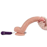 26 cm Gerçekçi Titreşimli Dildo Vibratör Penis - Optimus - BDM10014V