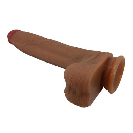 Belden Bağlamalı 28 cm Gerçekçi Uzun Dildo Penis - Adley - BDM1448B