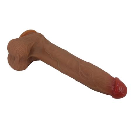 Belden Bağlamalı 28 cm Gerçekçi Uzun Dildo Penis - Adley - BDM1448B