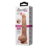 Belden Bau011flamalu0131 28 cm Titreu015fimli Ger&ccedil;ek&ccedil;i Kalu0131n Dildo Penis - Dick - BDM1249B