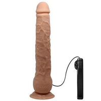 28 cm Titreşimli Gerçekçi Kalın Dildo Penis - Dick - CA-BDM1249