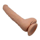 Belden Bau011flamalu0131 28 cm Titreu015fimli Ger&ccedil;ek&ccedil;i Kalu0131n Dildo Penis - Dick - BDM1249B