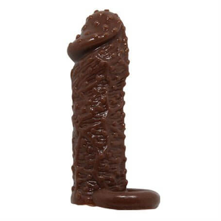 4 cm Uzatmalı Damarlı Penis Kılıfı - BDM1613