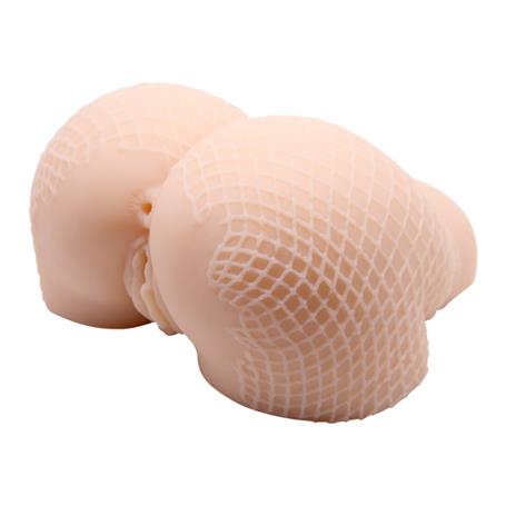 3 Boyutlu Titreşimli Suni Vajinal ve Anal Masturbatör - Jessica - BDM1274