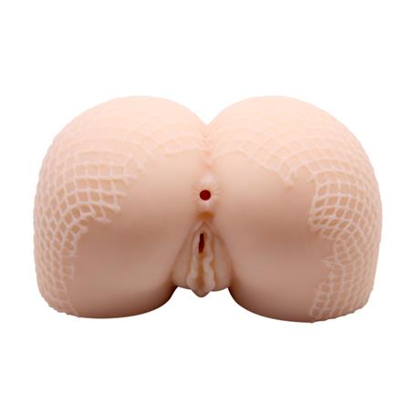 3 Boyutlu Titreşimli Suni Vajinal ve Anal Masturbatör - Jessica - BDM1274