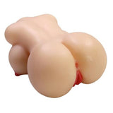 3 Boyutlu Büyük Kalçalı Yarım Vücut Vajinal Silikon Seksi Masturbatör - Herta - BDM1477