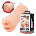 3 Boyutlu Çift Taraflı Suni Oral & Vajinal Mastürbatör - Gemini - BDM9215