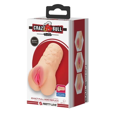 3 Boyutlu Gerçekçi Anal & Vajinal Masturbatör - Scarlet - BDM1381