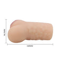 3 Boyutlu Gerçekçi Anal & Vajinal Masturbatör - Scarlet - BDM1381
