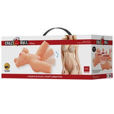 3 Boyutlu İki İşlevli Yarım Vücut Anal Vajinal Silikon Seksi Manken - Tiffany - BDM1483