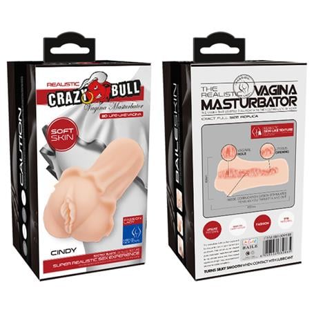 3 Boyutlu Özel Tasarım Suni Vajina Mastürbatör - Cindy - BDM1496