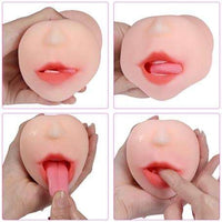 3 Boyutlu Suni Oral Mast&uuml;rbat&ouml;r - Beauty Nose - BDM1295