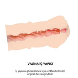 3 Boyutlu Suni Vajina Mastürbatör - BDM1489