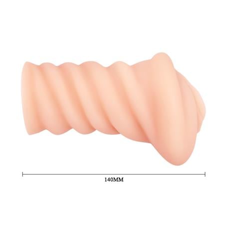 3 Boyutlu Suni Vajina Mastürbatör - Laura - BDM1494