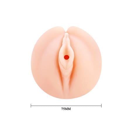 3 Boyutlu Suni Vajina Mastürbatör - Laura - BDM1494