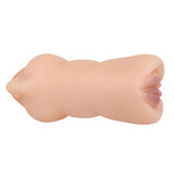 %10 İndirim – 3 Boyutlu Ten Rengi Suni Oral & Vajinal Mastürbatör - Zoey - CA-BDM1308