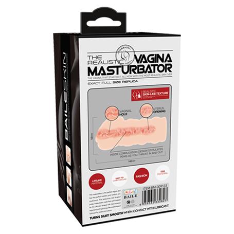 3 Boyutlu Titreşimli Suni Vajina Mastürbatör - Ruby - BDM1351