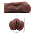 3 Boyutlu Titreşimli Suni Vajina Mastürbatör 3'lü Set - United Angels - BDM1355