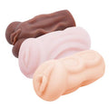3 Boyutlu Titreşimli Suni Vajina Mastürbatör 3'lü Set - United Angels - BDM1355