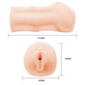 3 Boyutlu Titreşimli Suni Vajina Mastürbatör 3'lü Set - United Angels - BDM1355