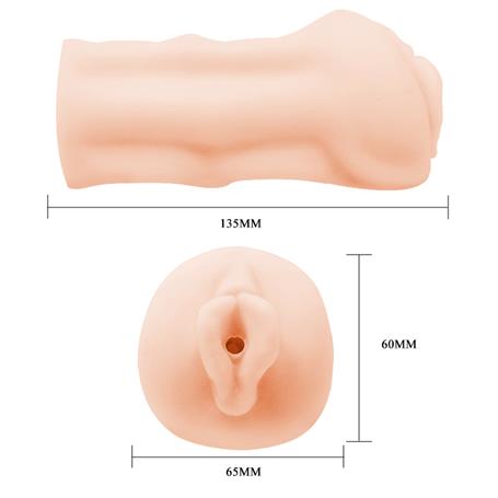 3 Boyutlu Titreşimli Suni Vajina Mastürbatör 3'lü Set - United Angels - BDM1355