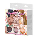 3 Boyutlu Titreşimli Suni Vajina Mastürbatör 3'lü Set - United Angels - BDM1355