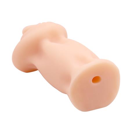 3 Boyutlu Titreşimli Suni Vajina Mastürbatör - Ruby - BDM1351