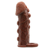 🎁 [DEV İNDİRİM] %38 İndirim – 3 cm Uzatmalı Damarlı Penis Kılıfı - CA-BDM1612