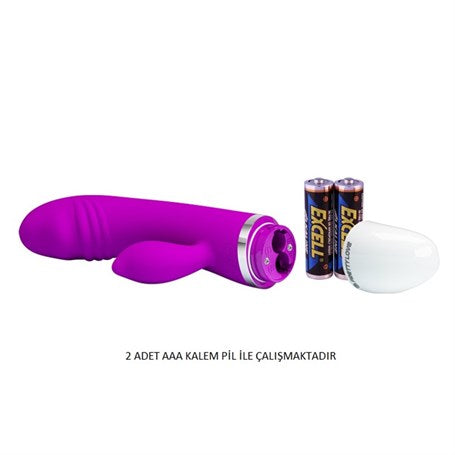 30 Fonksiyonlu Klitoris Uyarıcılı Teknolojik Vibratör Penis - B1184