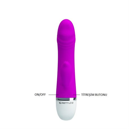 30 Fonksiyonlu Klitoris Uyarıcılı Teknolojik Vibratör Penis - B1184