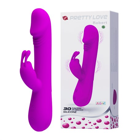 30 Fonksiyonlu Teknolojik Klitoris Uyarıcılı Tavşan Vibratör Penis - BDM1427