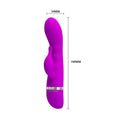 30 Titreşimli Klitoral Uyarıcılı Üst Düzey Teknolojik Vibratör - Hilda - B1199