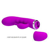 30 Titreşimli Klitoral Uyarıcılı Üst Düzey Teknolojik Vibratör - Hilda - B1199