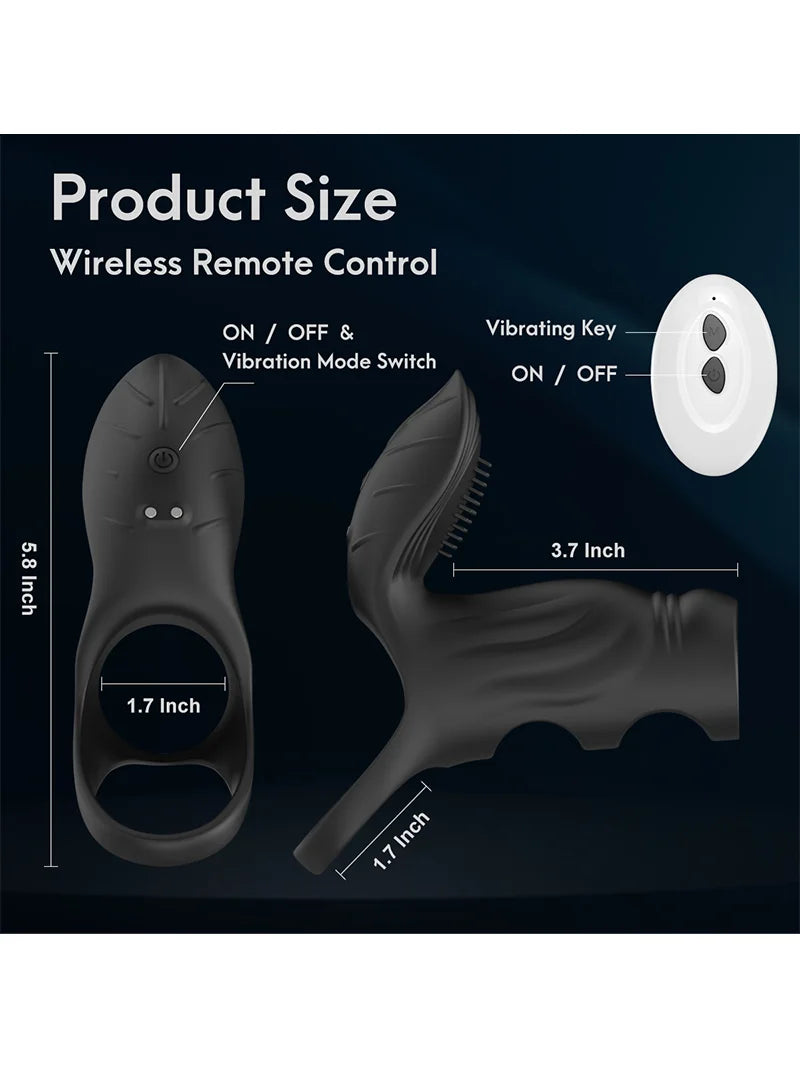 Powerlock Uzaktan Kumandalı Penis Halkası - 303305