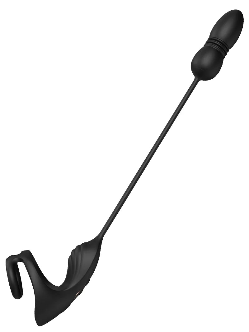 Dualsync İleri Geri Hareketli Titreşimli Penis Halkası - 303308