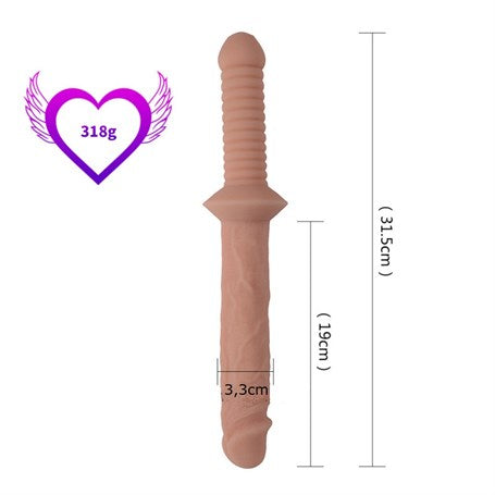 31,5 cm Realistik Penis Anal Vajinal Dildo - Small Sword - BDM1580