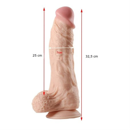 32,5 cm Realistik Büyük Boy Dildo Penis - Leilong - BDM1047