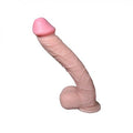 33 cm Belden Bağlamalı Realistik Dev Penis - Supremacy - U6016B