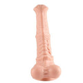 33 cm Et Dokulu Gerçekçi Çift Katmanlı Sünnetsiz Silikon Penis - Horse Power 2 - BDM1582